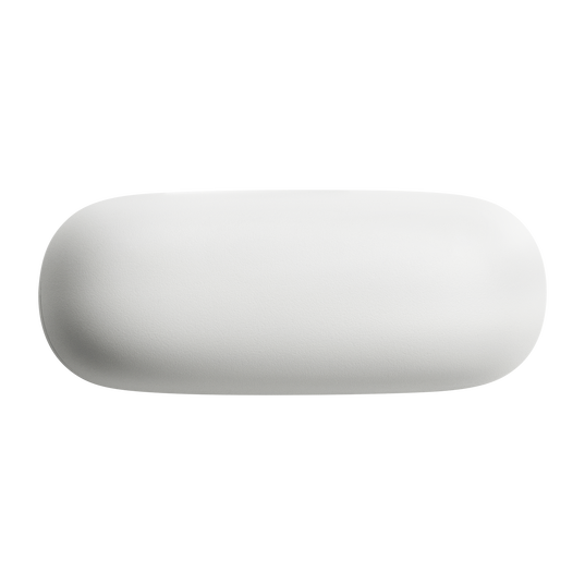 JBL Vibe Beam - White - True wireless earbuds - Top